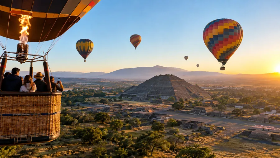 Best Teotihuacan Hot Air Balloon Tours: Reviews and Ratings