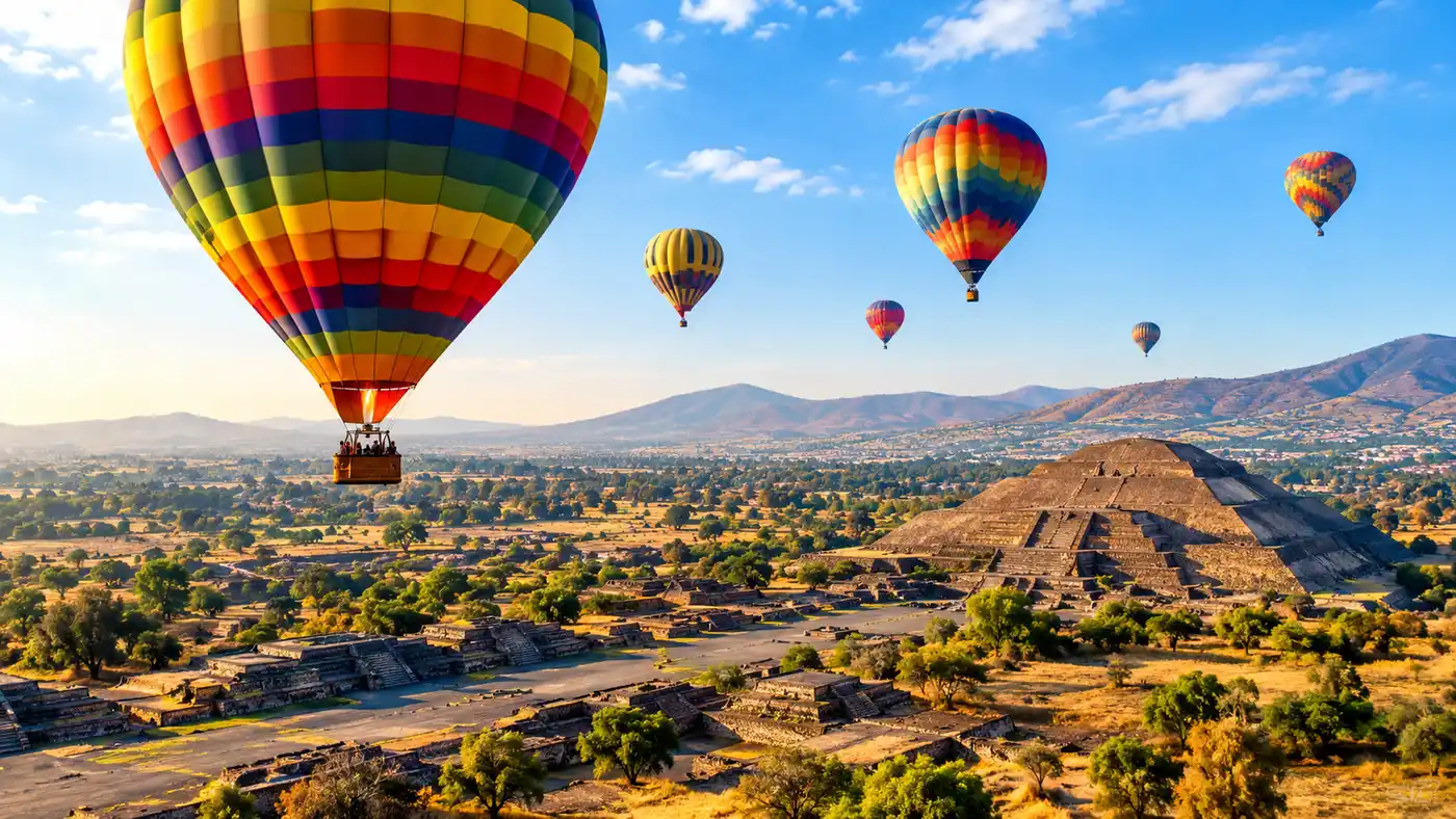 Best Teotihuacan Hot Air Balloon Tours: Reviews and Ratings