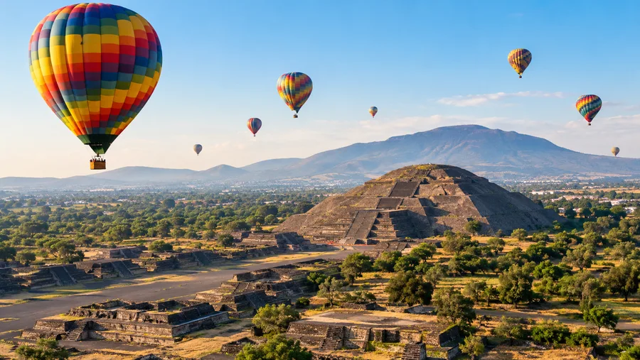 teotihuacan hot air balloon tour